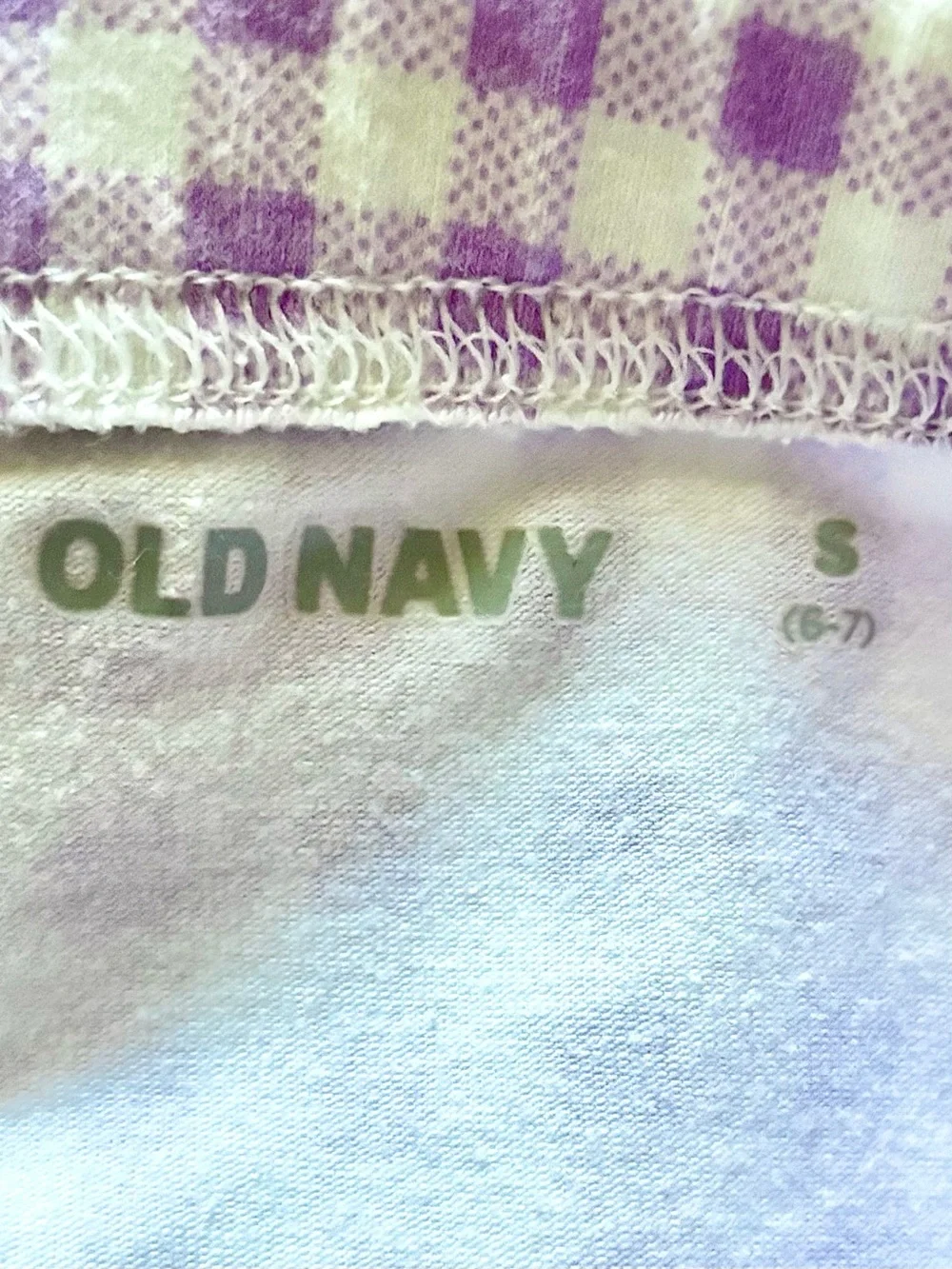 Disney Wish Tee + Lavender Gingham Shorts Outfit – Girls Small 6/6X & 6–7
